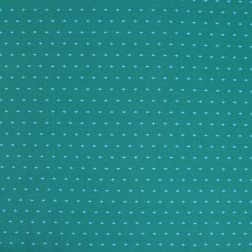 Mlangeur Chromatics En Point De Croix Bleu Sarcelle Tissu par Free Spirit