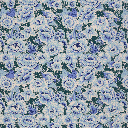 Floral � Pois Bleu Kaffe Fassett Des Archives 4