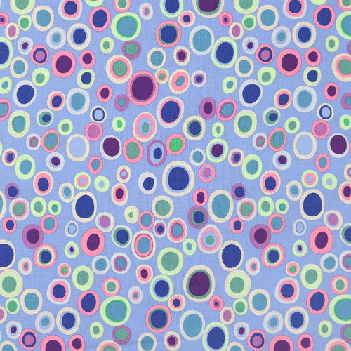 Bubbles Blue Kaffe Fassett Des Archives Tissu par Free Spirit