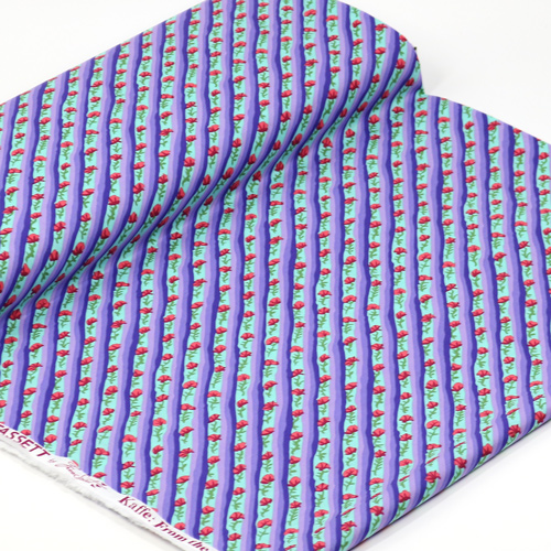 Pavot Violet Diagonal Kaffe Fassett Des Archives 3