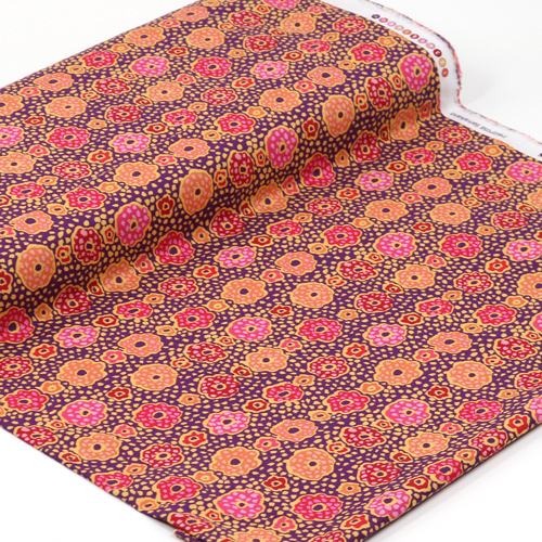 Samarkand Floral Ocre Kaffe Fassett Des Archives 3