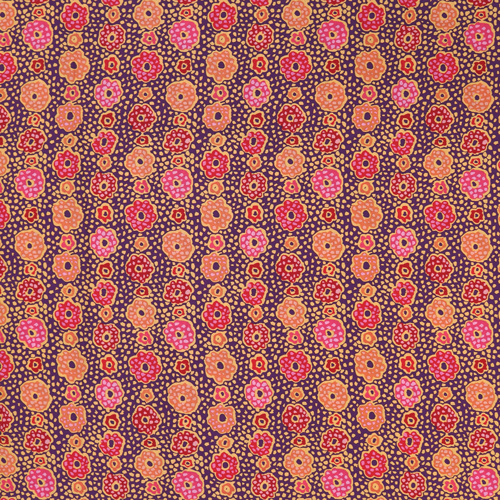 Samarkand Floral Ocre Kaffe Fassett Des Archives 4