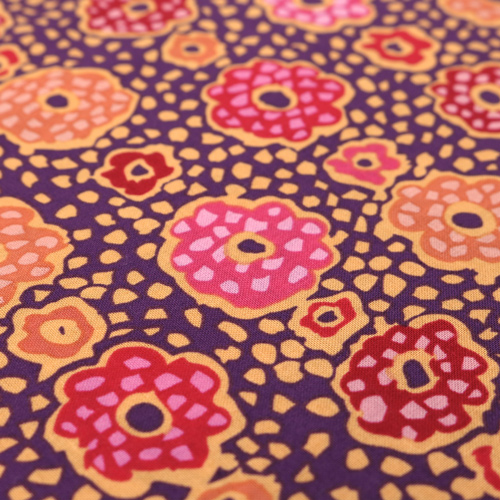 Samarkand Floral Ocre Kaffe Fassett Des Archives 5