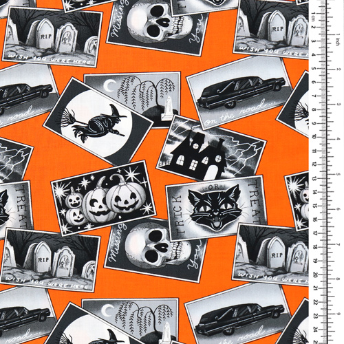 Kettenhemd-Halloween-Postkartensammlung 1