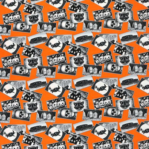 Kettenhemd-Halloween-Postkartensammlung 4
