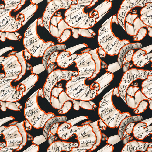 Kettenbrief-Schriftrollen Halloween-Hexenspruch
