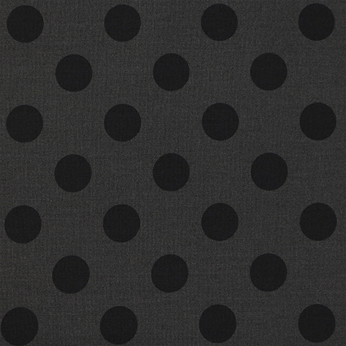 Tula Pink Pom Pom Large Dots Carbon Graywork