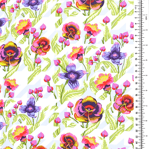 Tula Pink Amor De Cachorro Nova Pata De Gallo Floral 1