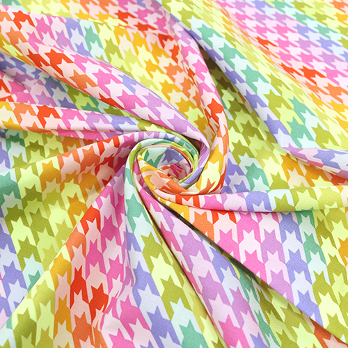 Tula Pink Naschkatze Mondstrahl Hahnentritt Multi 2