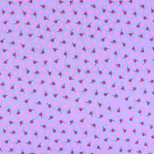 Tula Pink Floraison Imminente Pois Cosmique Tissu par Free Spirit