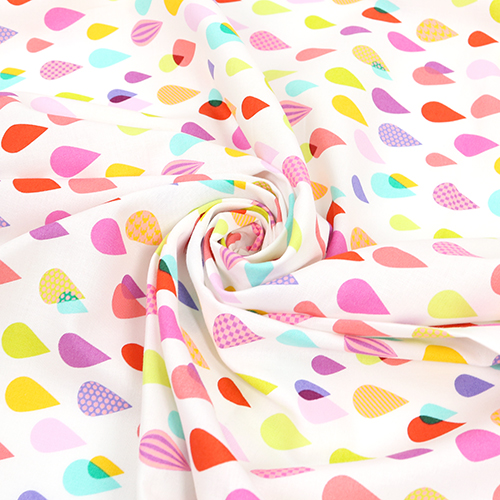 Tula Pink Regenfall Mondträne Multi 2