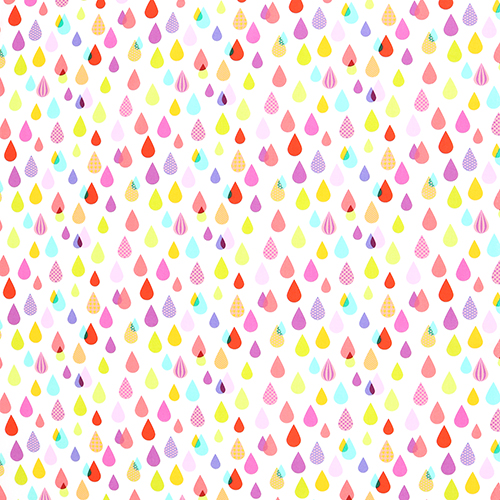 Tula Pink Regenfall Mondträne Multi 4