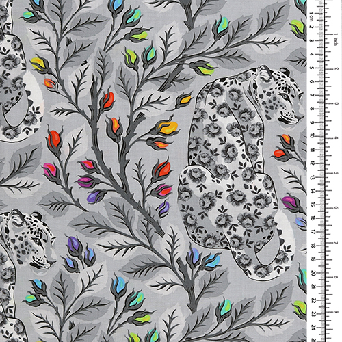 Tula Pink Beautymark Fog Graywork 1