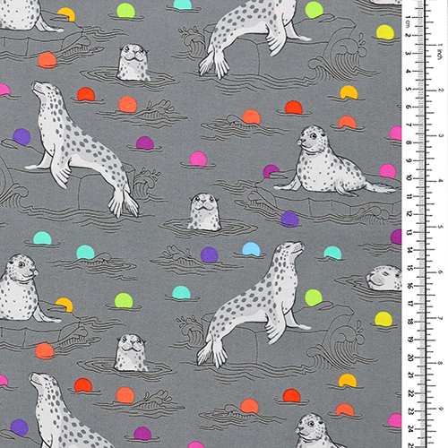 Tula Pink Seal The Deal Shadow Graywork 1