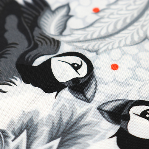 Tula Pink Huffin & Puffin Graywork 5