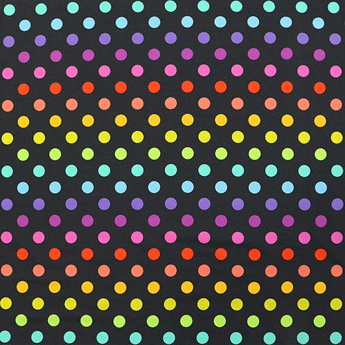 Tula Pink Disco Pom Pom Large Dots Carbon Graywork 4