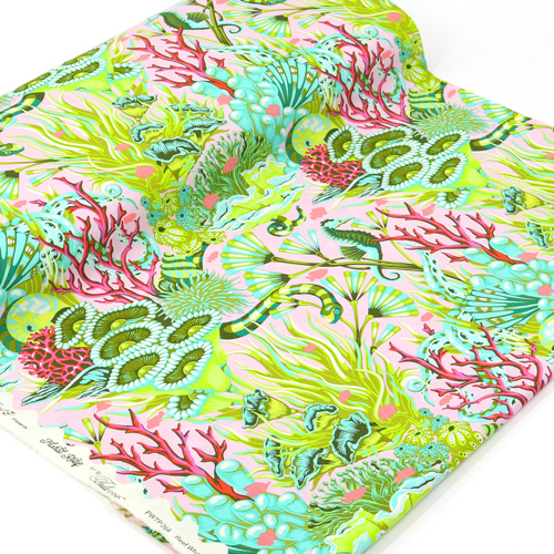 Tula Pink Reef What You Sew Serpent De Mer Coralline 3