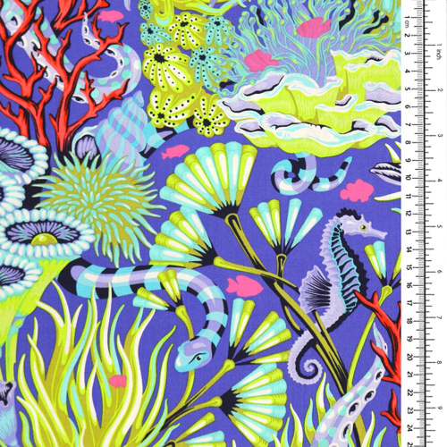 Tula Pink Reef What You Sew Serpent De Mer Marine 1