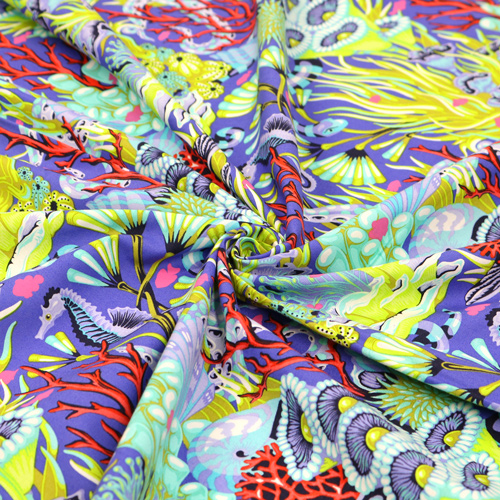 Tula Pink Reef What You Sew Serpent De Mer Marine 2