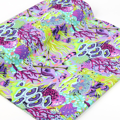 Tula Pink Reef What You Sew Serpent De Mer Ultraviolet 3