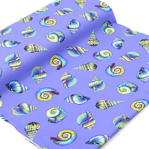 Tula Pink Floral Reef Petite Shelly Marine 3