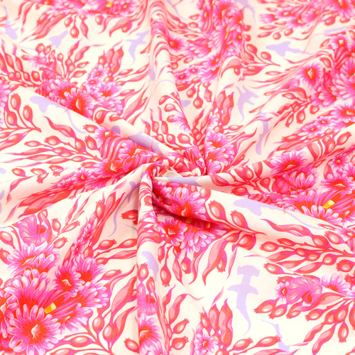 Tula Pink Floral Reef Requins De L'Ombre Delphine 2