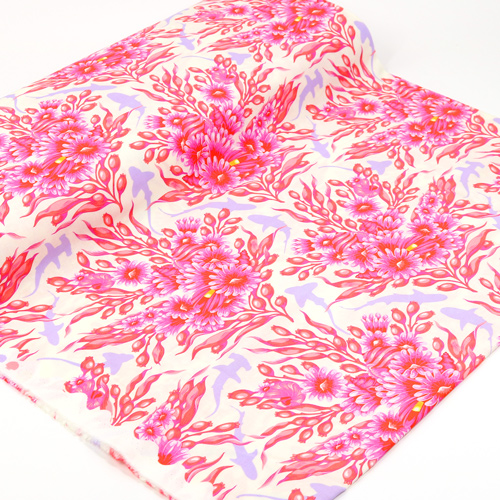 Tula Pink Floral Reef Requins De L'Ombre Delphine 3
