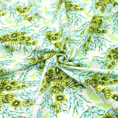 Tula Pink Floral Reef Squali Ombra Alghe Marine 2