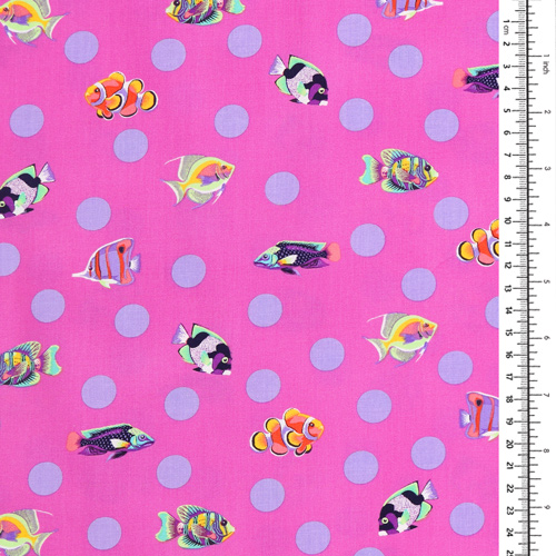 Tula Pink R�cif Floral Passage Scolaire Delphine 1