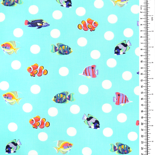 Tula Pink R�cif Floral Passage Scolaire �cume De Mer 1