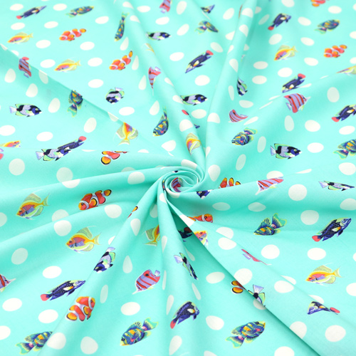 Tula Pink R�cif Floral Passage Scolaire �cume De Mer 2