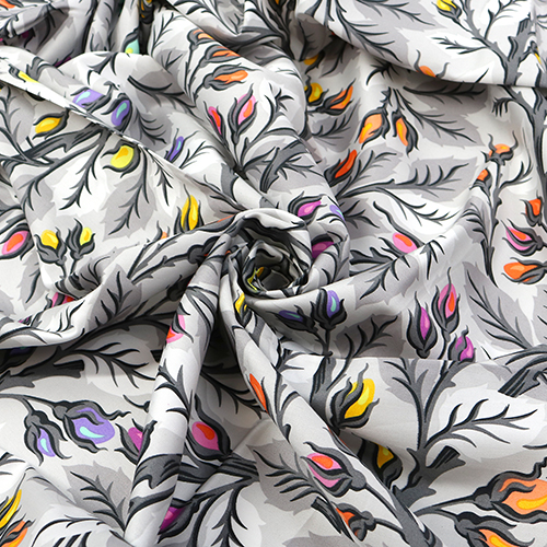 Tula Pink Meilleurs Bourgeons Travail Gris Extra Large 2