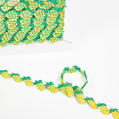 Dentelle  Bordure Ananas 20 Mm par Habico