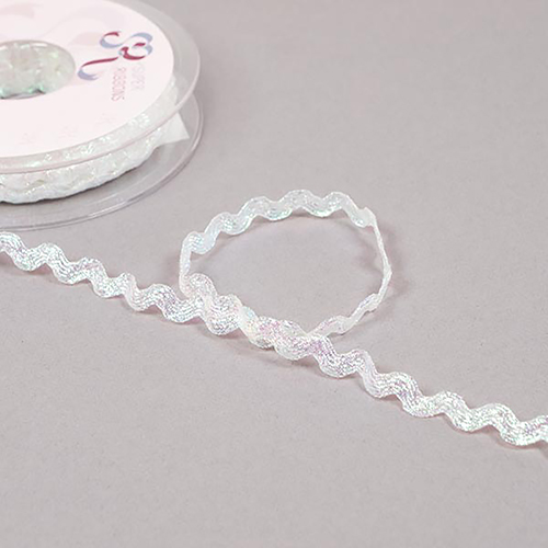 Cinta Zigzag Retro 5 Mm - Iridiscente