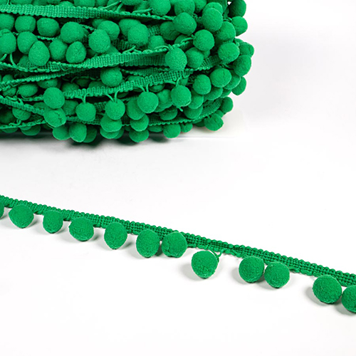Pompon-Fransenborte - Grn von Habico
