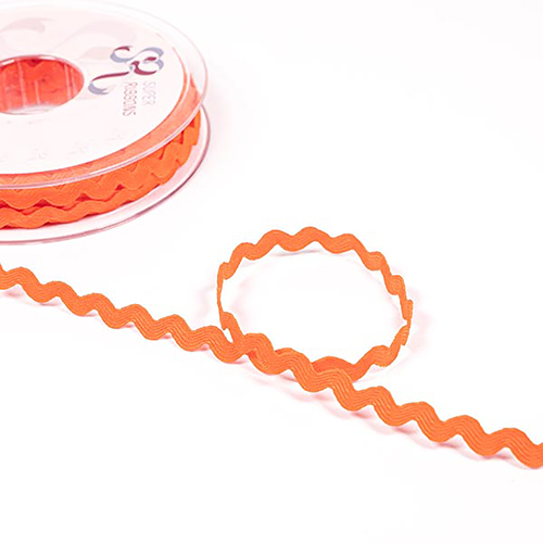 Galon Zigzag Rétro 5mm - Orange