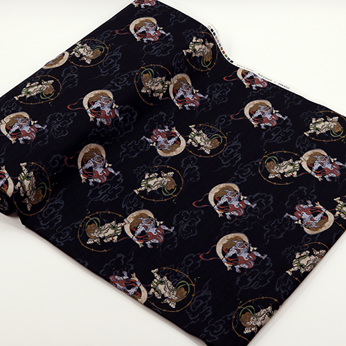 Raijin Japanese God of Thunder Clouds 3