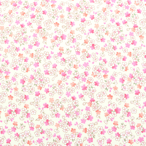 Silhouette de Fleur de Cerisier Sakura Pétales Tombants