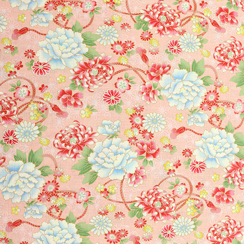 Fleurs Japonaises Pivoine Corde Asanoha Stars 4