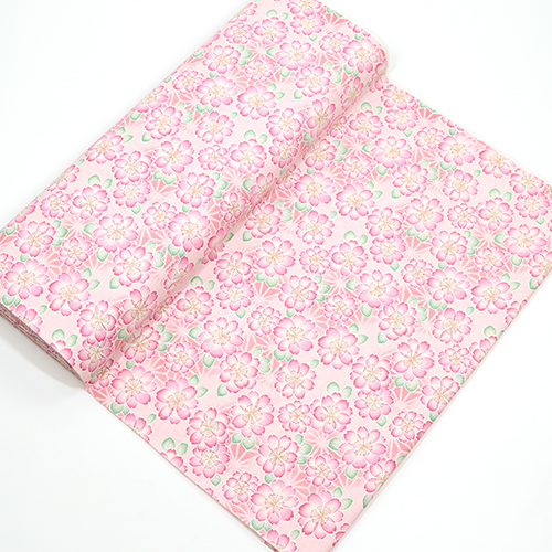 Pastellfarbene Kirschblüten Japanische Asanoha 3