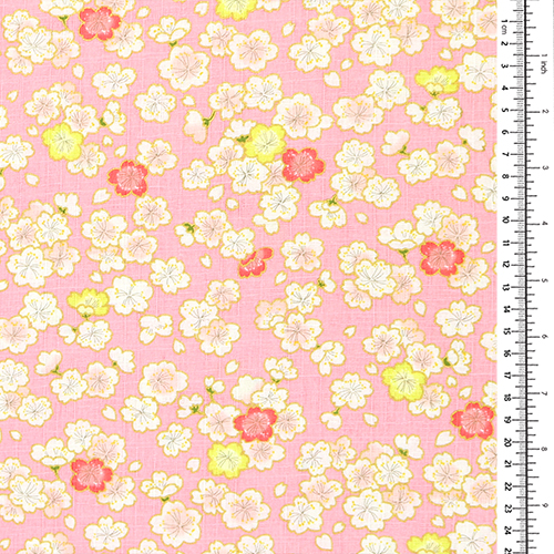 Detaillierte Japanische Sakura-Blüten Gold 1