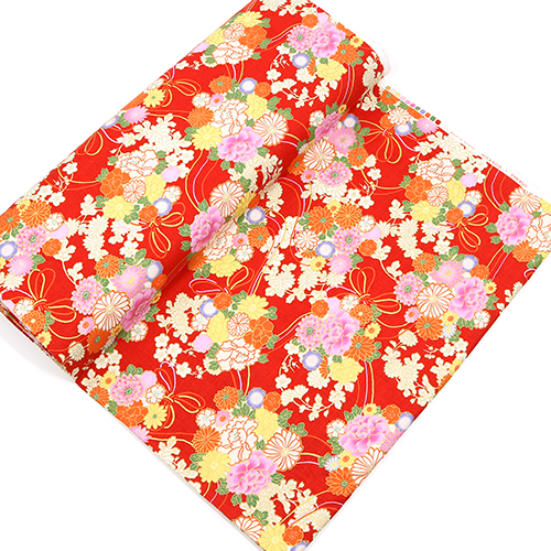 oldene Metallische Japanische Blumen Und Seil 3