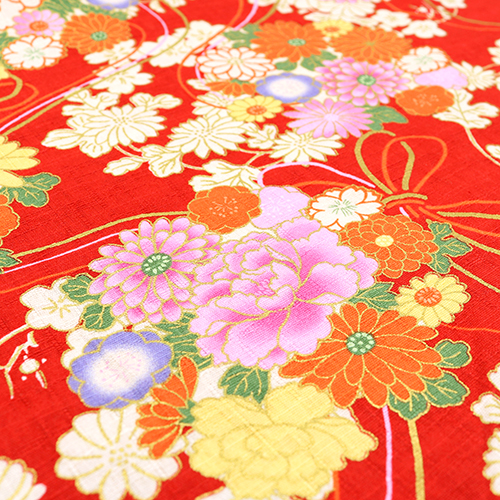 oldene Metallische Japanische Blumen Und Seil 5