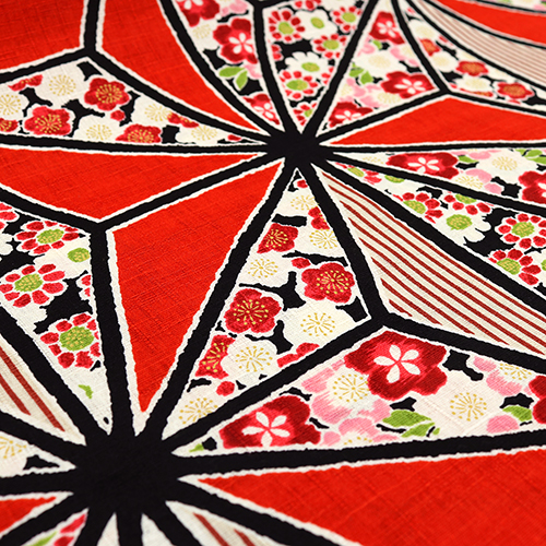 Große Asanoha Geometrische Japanische Blumen 5