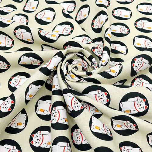 Maneki-Neko Gato De La Suerte Círculos 2