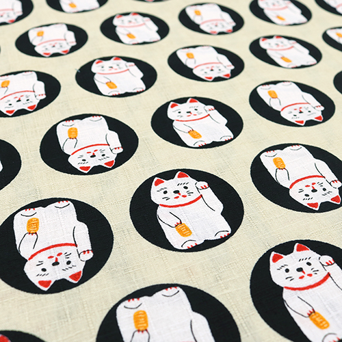 Maneki-Neko Gato De La Suerte Círculos 5