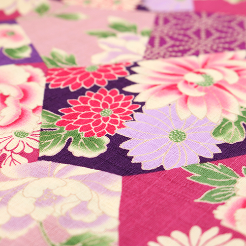 Patchwork Asanoha Segmenté Floral Japonais 5