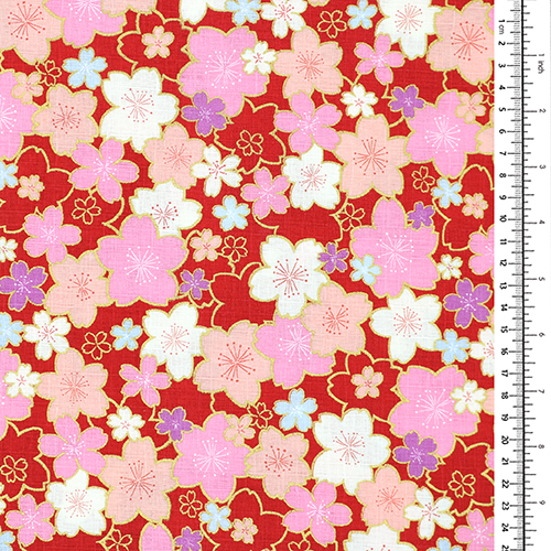 Goldene Sakura-Blte Kyoto Frhling Rot 1