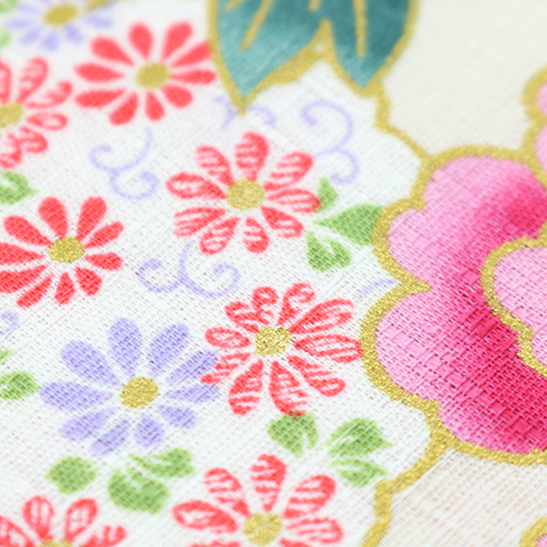 Peona Dorada Kyoto Floral Crema 5