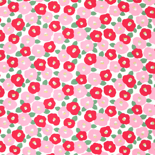 Semplici Fiori Di Camelia Giapponese In Grassetto 4